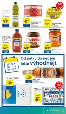 akční leták Tesco 9.4.2025-14.4.2025