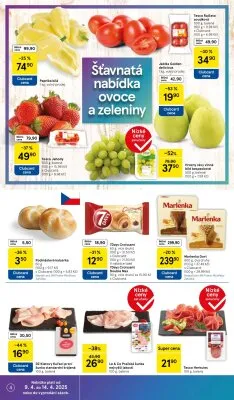 akční leták Tesco 9.4.2025-14.4.2025