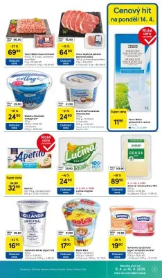 akční leták Tesco 9.4.2025-14.4.2025