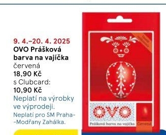 Barva na vajíčka OVO