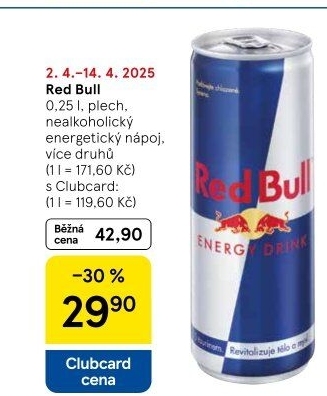 Energetický nápoj Red Bull
