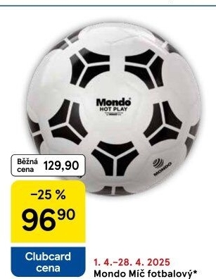 Fotbalový míč Mondo