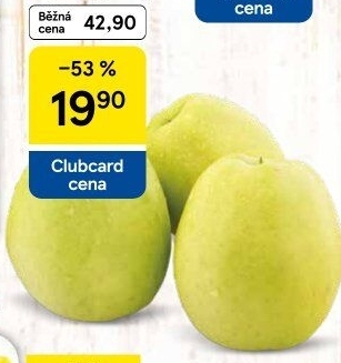 Jablka Golden Delicious