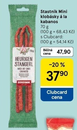 Mini klobásy Stastnik