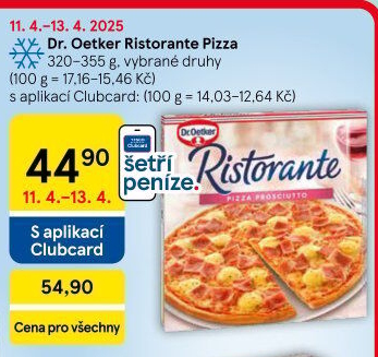Pizza mražená Ristorante Dr. Oetker
