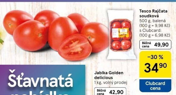 Rajčata soudková Tesco