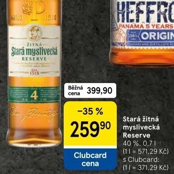 Stará žitná myslivecká Reservé