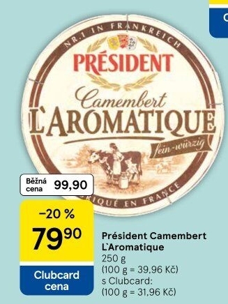 Sýr Camembert L'