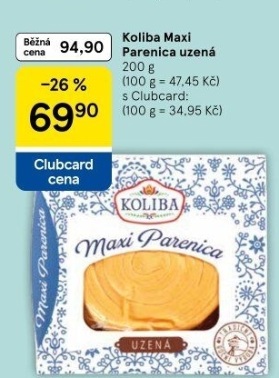 Sýr Parenica Koliba Bystřice pod Hostýnem