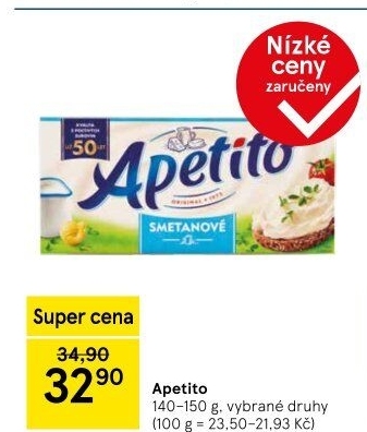 Sýr tavený Apetito