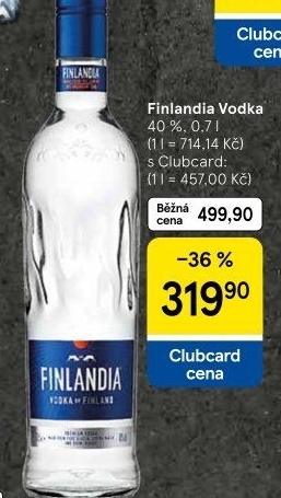 Vodka Finlandia