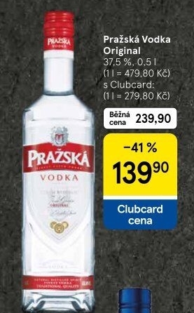 Vodka Pražská