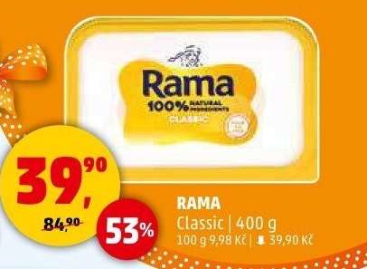 Margarín Classic Rama