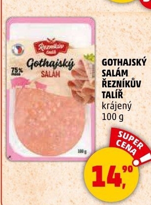 Salám Gothaj Řezníkův talíř