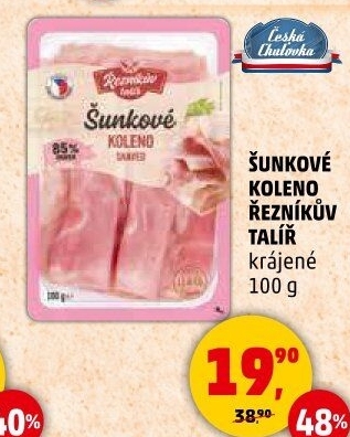 Šunkové koleno Řezníkův talíř