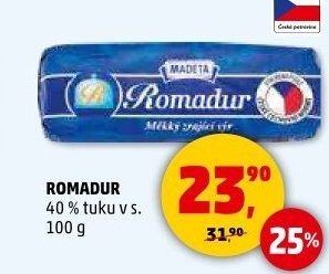 Sýr Romadur Madeta