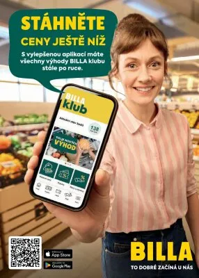 akční leták BILLA 9.4.2025-15.4.2025