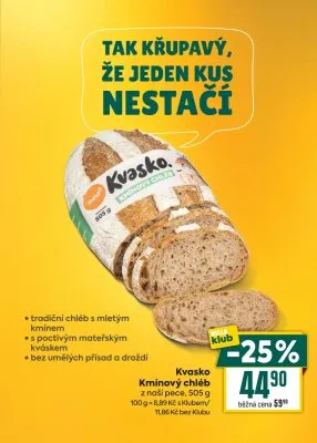 akční leták BILLA 9.4.2025-15.4.2025