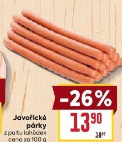 Párky javořické