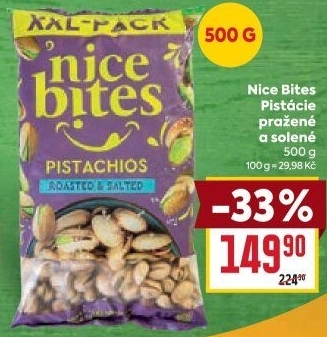Pistácie pražené Nice Bites