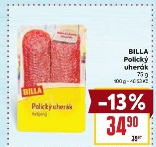 Salám Uherák polický Billa