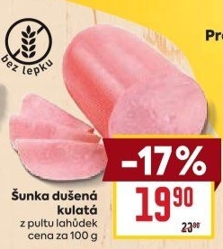 Šunka dušená kulatá