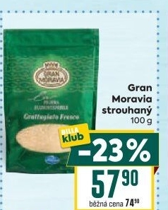 Sýr strouhaný Gran Moravia