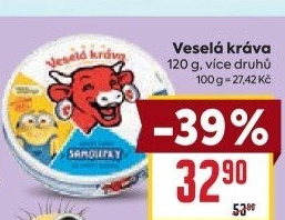 Sýr tavený Veselá kráva