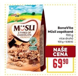 Müsli zapékané Bonavita