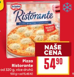 Pizza mražená Ristorante Dr. Oetker