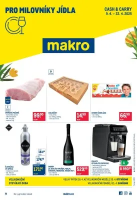akční leták Makro 9.4.2025-22.4.2025