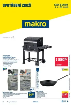 akční leták Makro 9.4.2025-22.4.2025