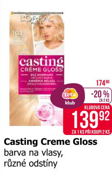 Barva na vlasy Casting Créme Gloss L'