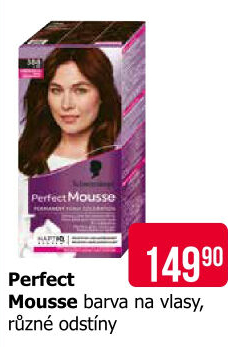 Barva na vlasy Perfect Mousse Schwarzkopf