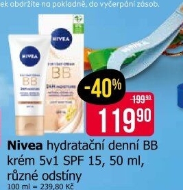 BB cream 5v1 Nivea