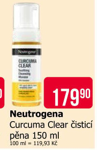 Čisticí pleťová pěna Curcuma Neutrogena