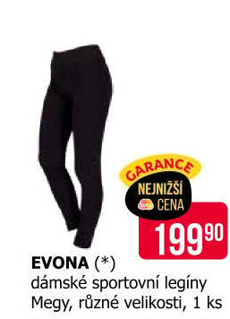 Dámské sportovní legíny Evona