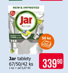Kapsle do myčky Jar