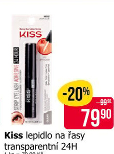 Lepidlo na řasy 24H Kiss