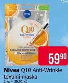 Maska textilní pleťová Q10 Nivea