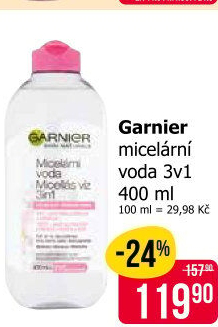 Micelární voda Garnier