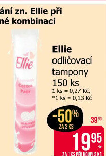 Odličovací tampony Ellie