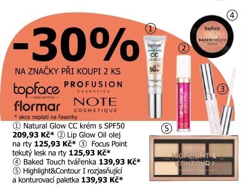 Olej na rty Lip Glow TopFace