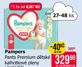 Pleny dětské Pampers Pants Premium Care