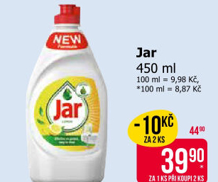 Prostředek na nádobí Jar