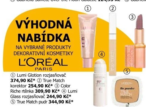 Rozjasňovač Lumi Glass L'