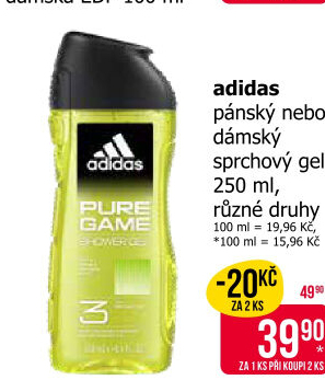 Sprchový gel Adidas