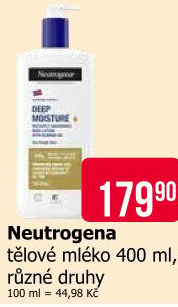 Tělové mléko Neutrogena