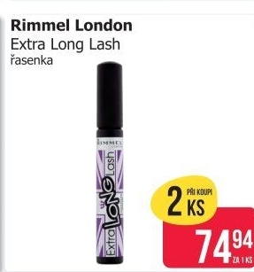 Řasenka Extra Long Lash Rimmel