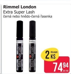 Řasenka Extra Super Lash Rimmel